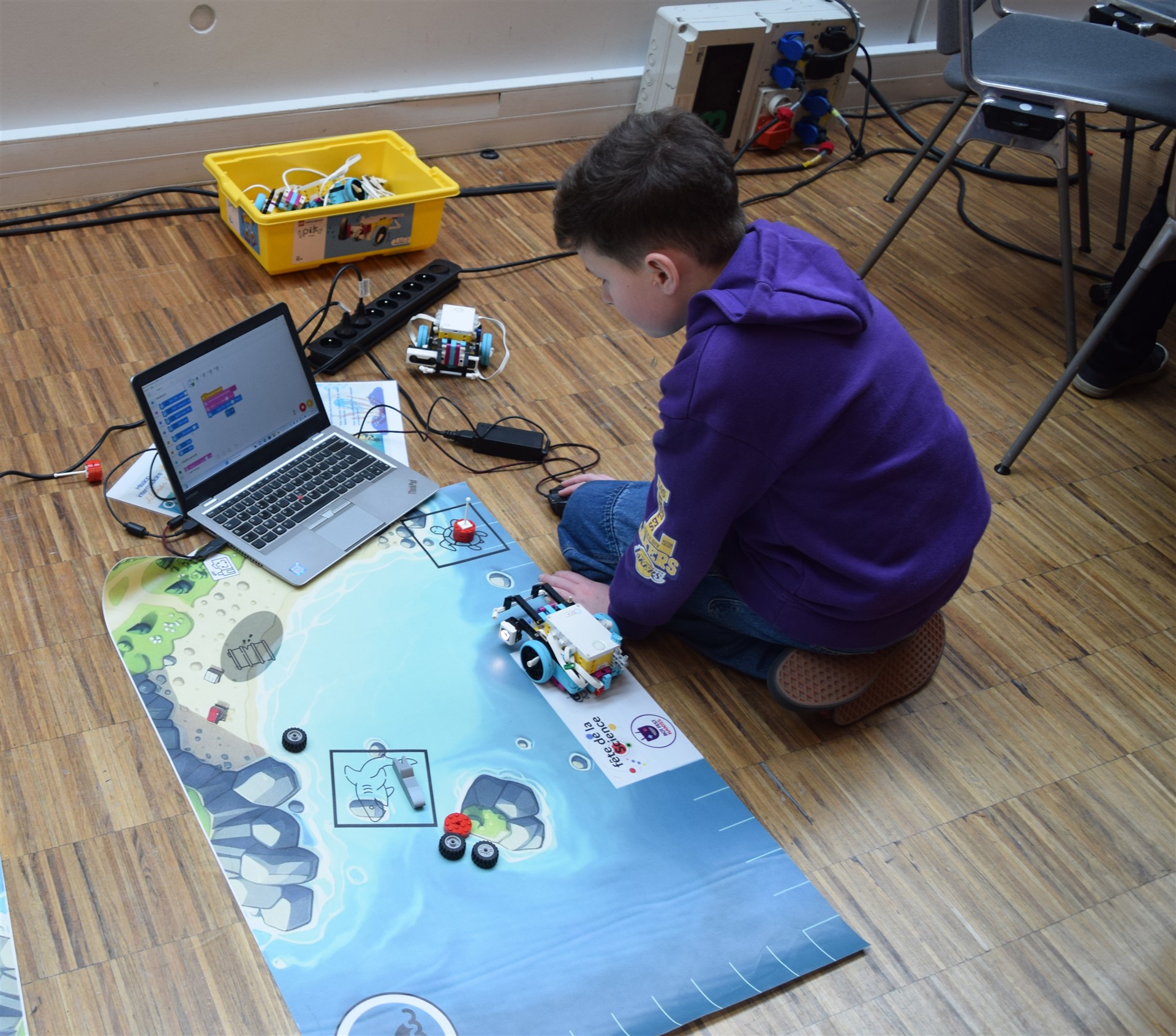 Atelier de robotique pour le jeune public